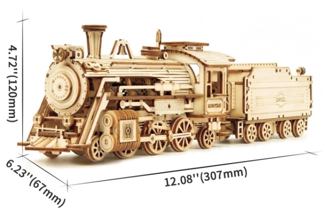 Robotime Rokr 3D Holzpuzzle Prime Steam Express