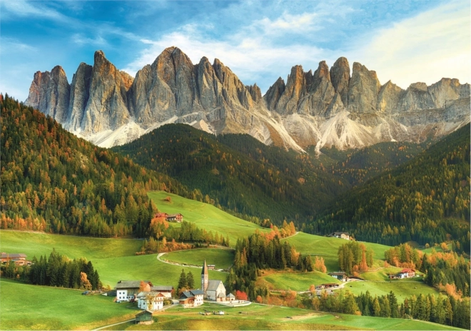 Puzzle mit Sortierer 2-in-1 DOLOMITEN Italien 1000 Teile