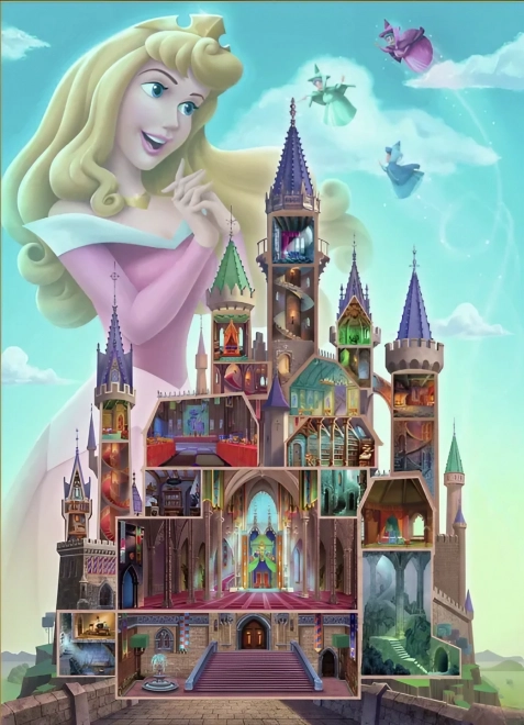 Ravensburger Puzzle Disney Dornröschenschloss 1000 Teile