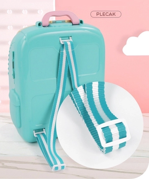 Woopie tragbares Hundepflegeset im Rucksack 2-in-1