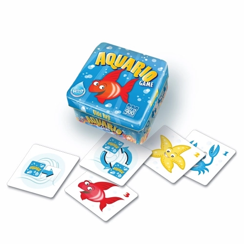 Aquario Gesellschaftsspiel in Metallbox