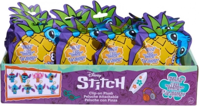 Stitch Plüsch mit Clip (zufällige Auswahl)