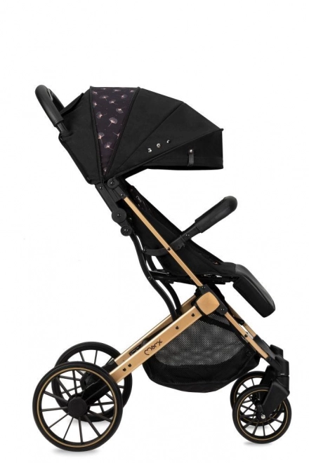 Sportlicher Kinderwagen MoMi Estelle Dakar Schwarz Ginko