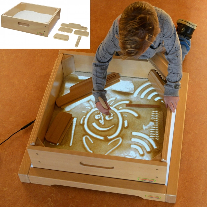 Masterkidz Lichtrahmen und Sandspiel-Set