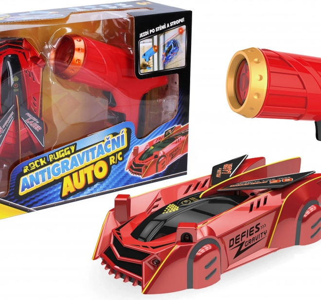 Rock Buggy Anti-Gravitation RC Auto mit Laser 15 cm rot