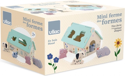Vilac Holzeinsetzhaus für Tiere