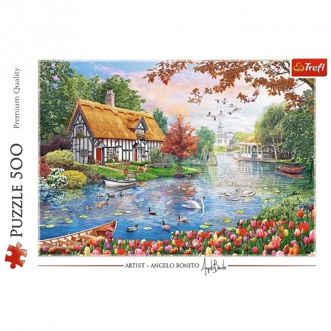 Puzzle Cicha Hafen 500 Teile