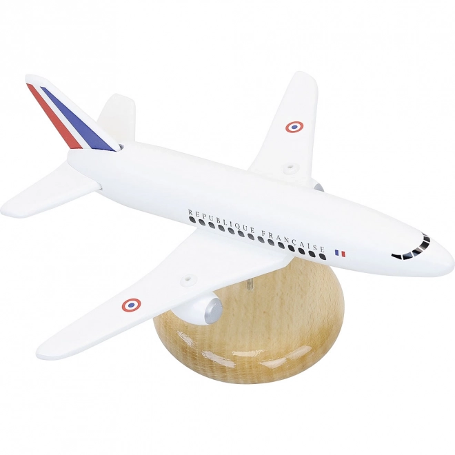 Präsidentenflugzeug Elysee aus Holz