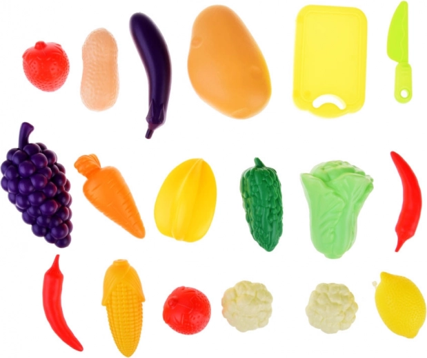 Buntes Obst- und Gemüse-Set