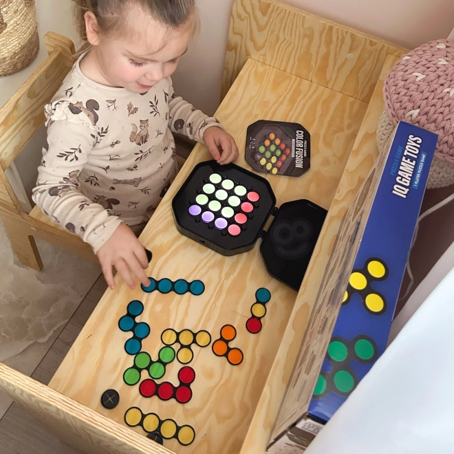 Woopie IQ Logikspiel 'Muster legen' Gehirntraining & Farbmischung