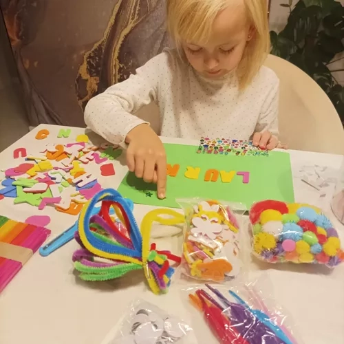 Großes Kreativ-Set für Kinder von Kruzzel