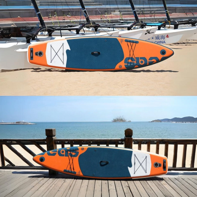 Aufblasbares SUP-Board Beach Dolphin Orange