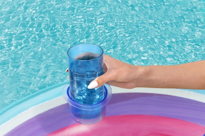 Aufblasbarer Schwimmring Regenbogen 107 cm