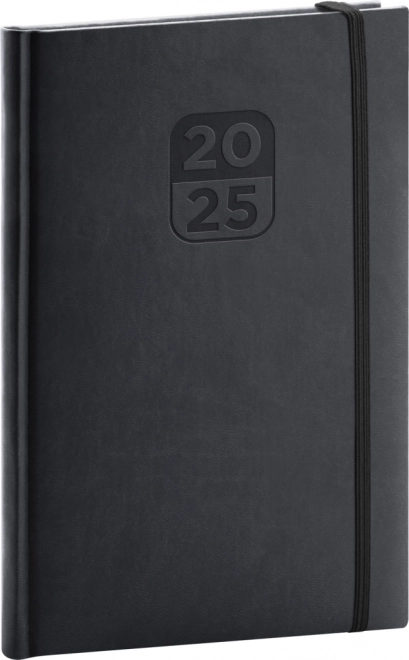 Notique Wochentagebuch Aprint Top 2025, schwarz