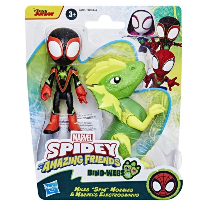 Spidey und seine fantastischen Freunde 2er-Set Figuren Helden und Dino-Verbrecher