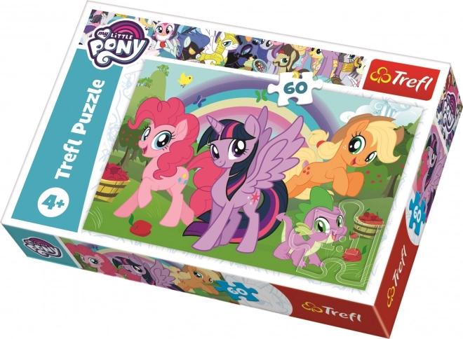 Trefl Puzzle Meine Kleine Pony 60 Teile