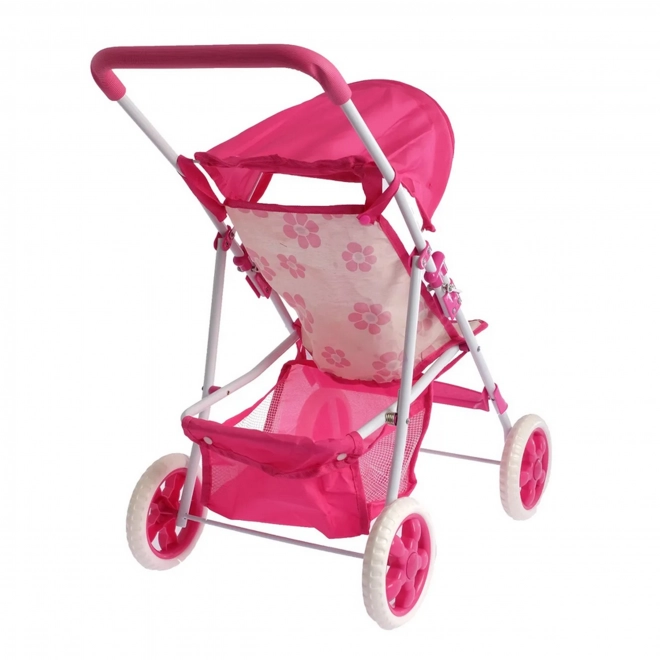 Woopie Puppenwagen Blumenmuster