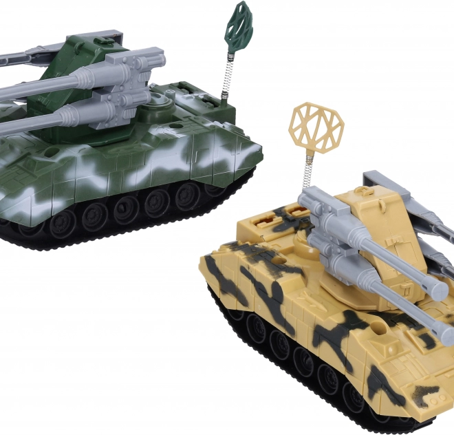 Militärfahrzeug mit Schwungrad 15 cm