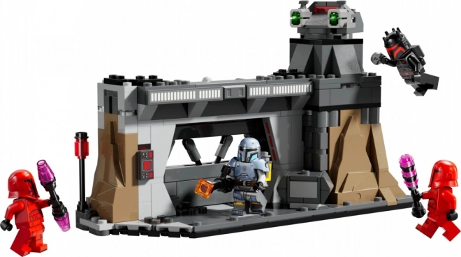 Lego Star Wars Duell zwischen Paz Vizsla und Moff Gideon