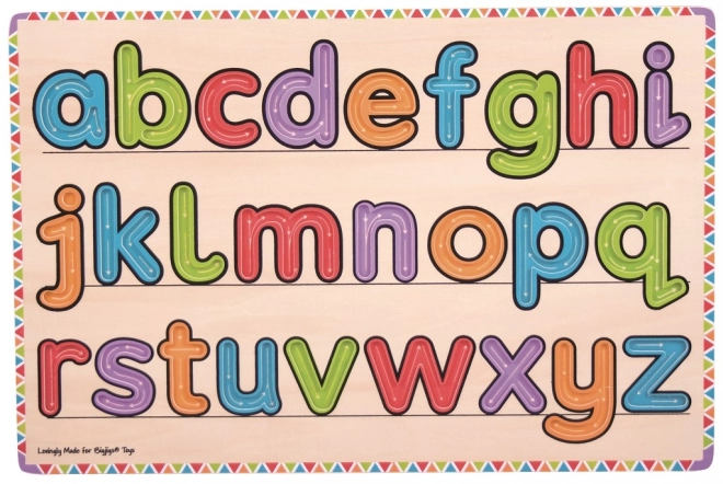 Bigjigs Spielzeug Alphabet Puzzle