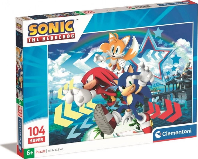 Clementoni Puzzle Sonic 104 Teile