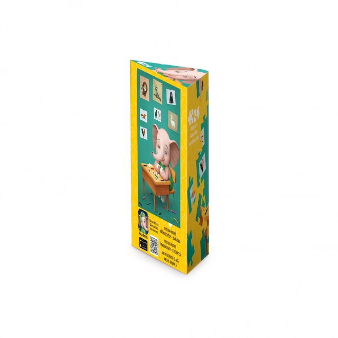 Dino Puzzle Triangel Elefant Mio