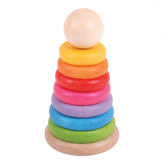 Bigjigs Baby Regenbogen Stapelmann