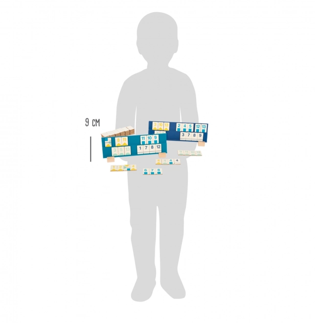 Rummy Familienspiel in Holzdesign