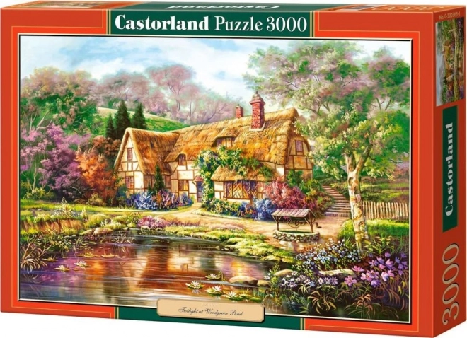 Puzzle Abenddämmerung am Woodgreen Teich