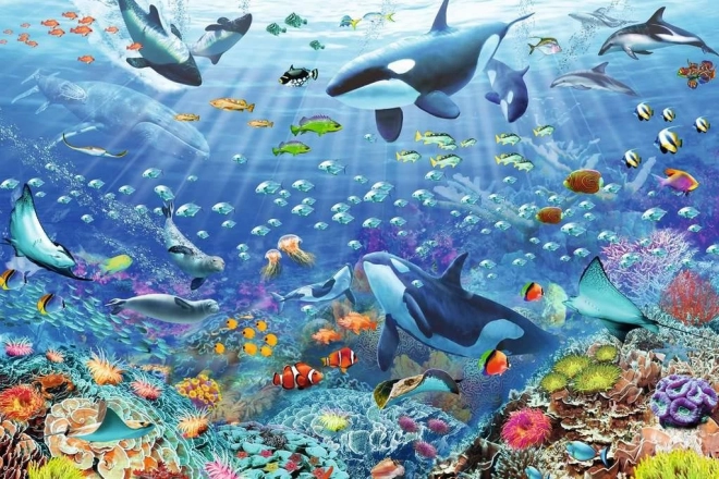 Ravensburger Puzzle Bunte Unterwasserwelt 3000 Teile