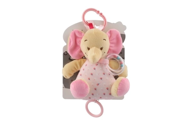 Spieluhr Elefant Pink