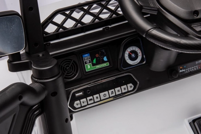 Spielzeugauto mit Batterie Weiß Toyota FJ 4x4
