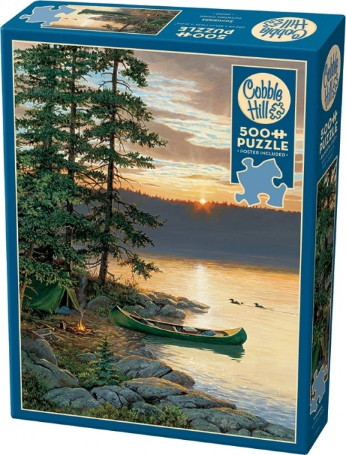 Puzzle Jezero Kánoj von Cobble Hill 500 Teile