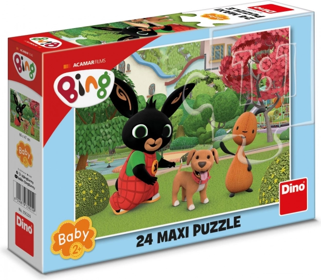 Maxi Puzzle BING mit Hund