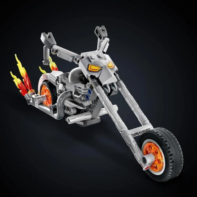 Robotanzug und Motorrad von Ghost Rider