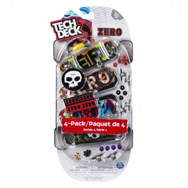 Tech Deck Fingerboard Set 4er-Pack