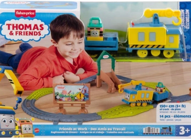Thomas und seine Freunde: Freunde bei der Arbeit Batterie-Lokomotive Set