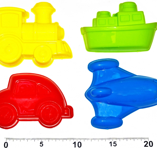 Sandförmchen - Set mit 4 Stück