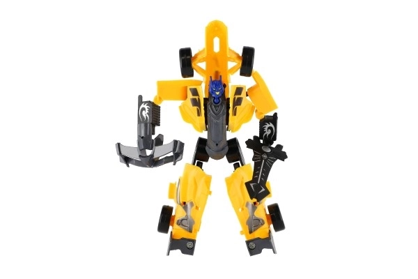 Transformer Auto/Roboter Rennformel aus Kunststoff 19cm