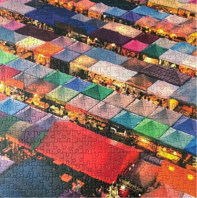 Gibsons Thailändischer Markt Puzzle 1000 Teile