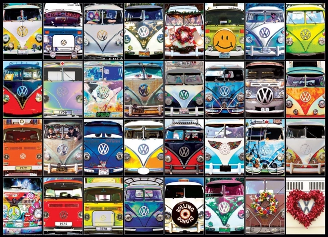 Eurographics Puzzle VW Coole Gesichter 1000 Teile