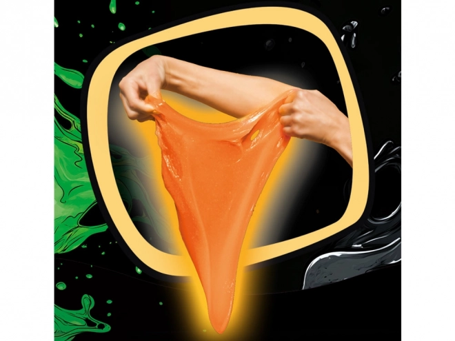 Leuchtender Schleim JIGGLY Fluo Glow Orange 430g