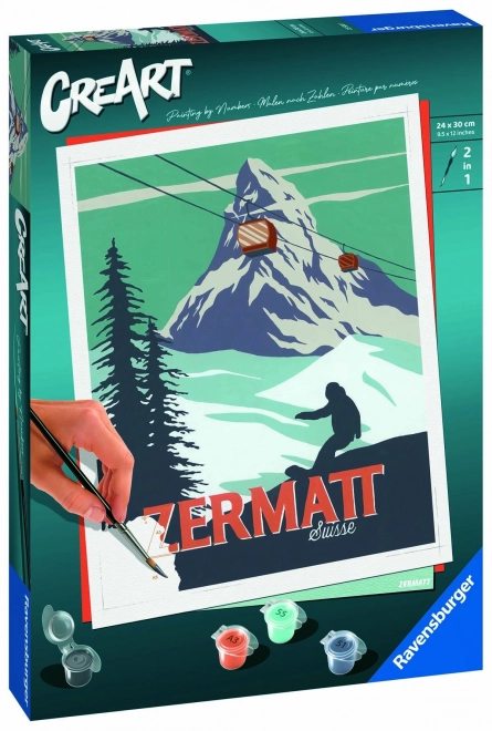 Ravensburger CreArt - Zermatt, Schweiz