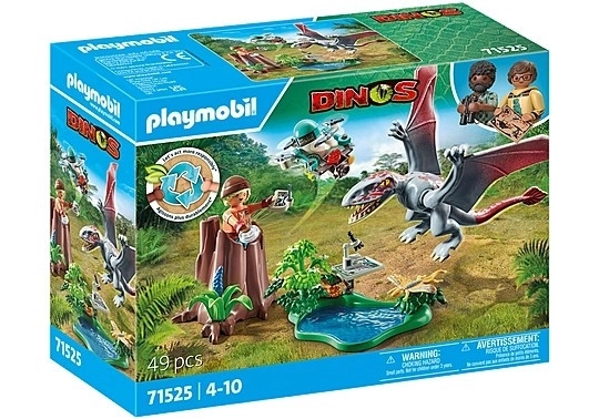 Forschungsstation für Dimorphodon-Dinosaurier von PLAYMOBIL