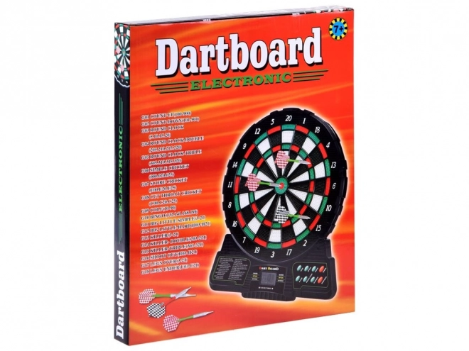 Elektronische Dart-Scheibe mit 18 Spielen und Darts