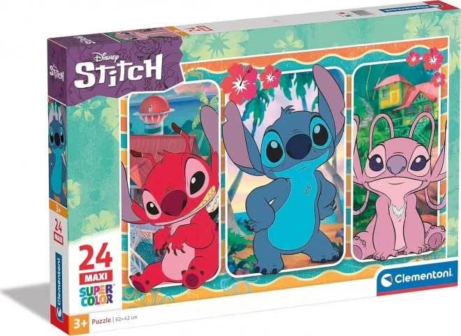 Maxi Puzzle 24 Teile - Stitch