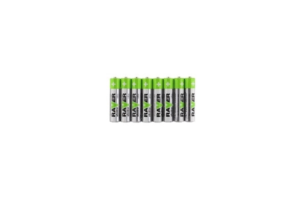 Raver Alkaline Batterien AAA 8er Packung