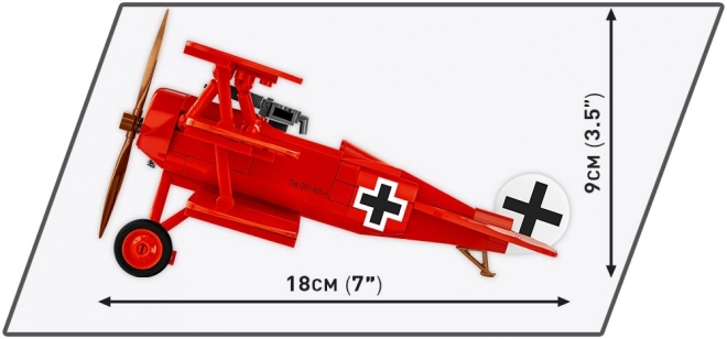 Fokker Dr.1 Roter Baron Modellbausatz