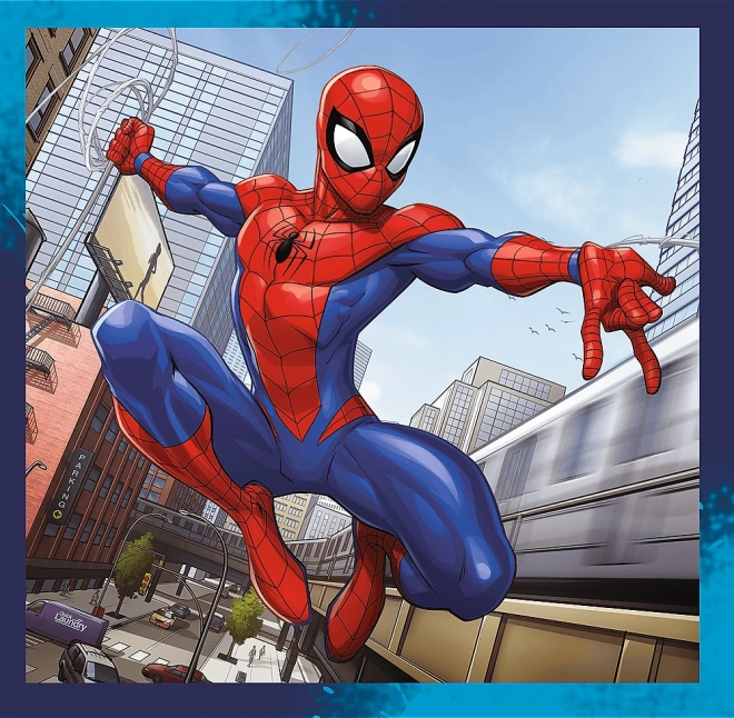 Puzzle 3-in-1 Spider-Man Spinnenfreunde