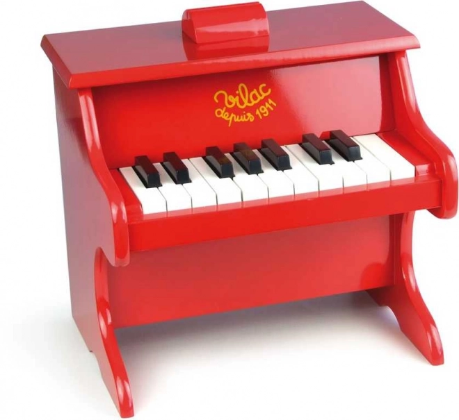 Roter Holzklavier für Kinder von Vilac